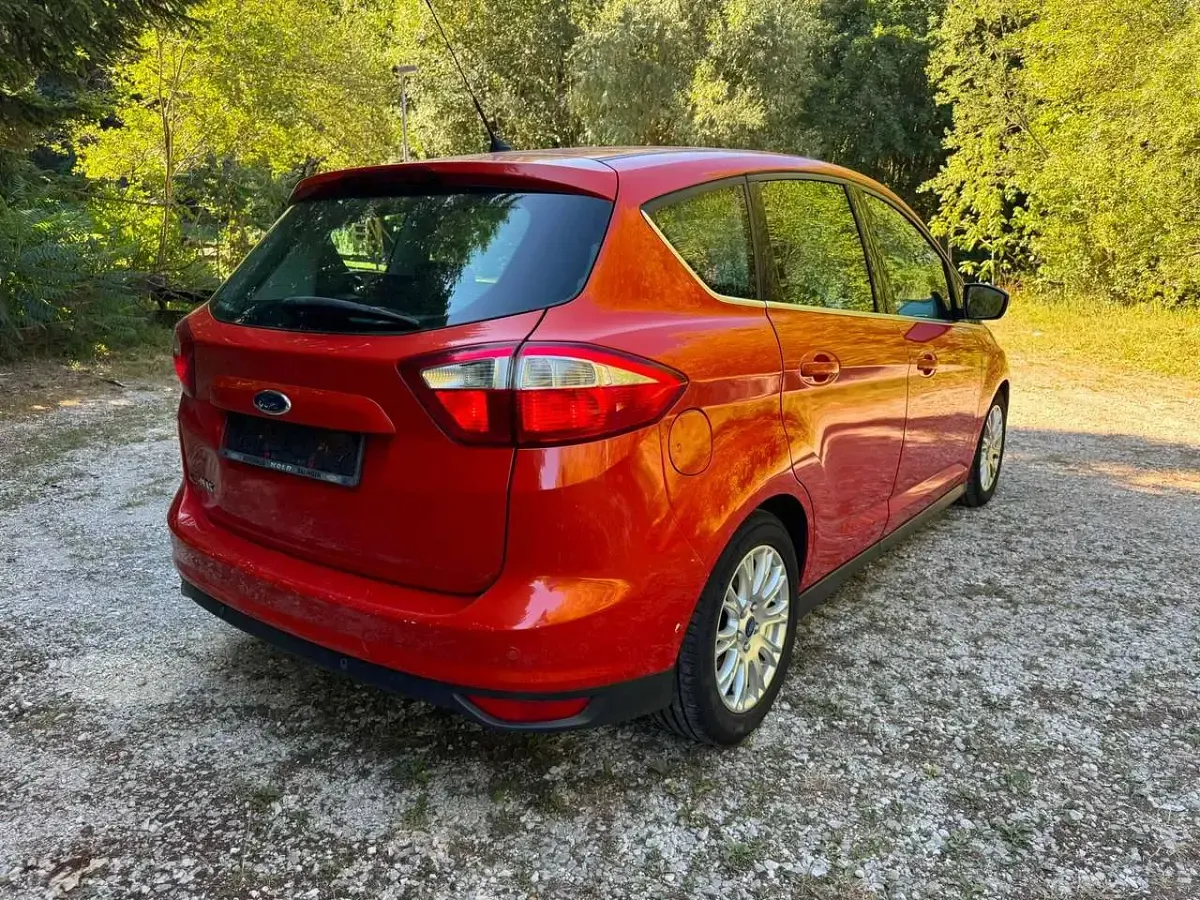 Gebraucht Ford C-MAX Titanium 150 PS (110 kW) 2011 Rot Van / Kleinbus