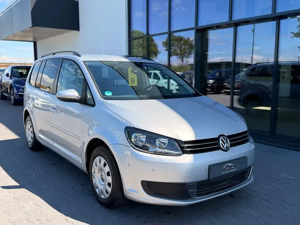 Gebraucht VW Touran Comfortline 140 PS (102 kW) 2010 Silber Van / Kleinbus
