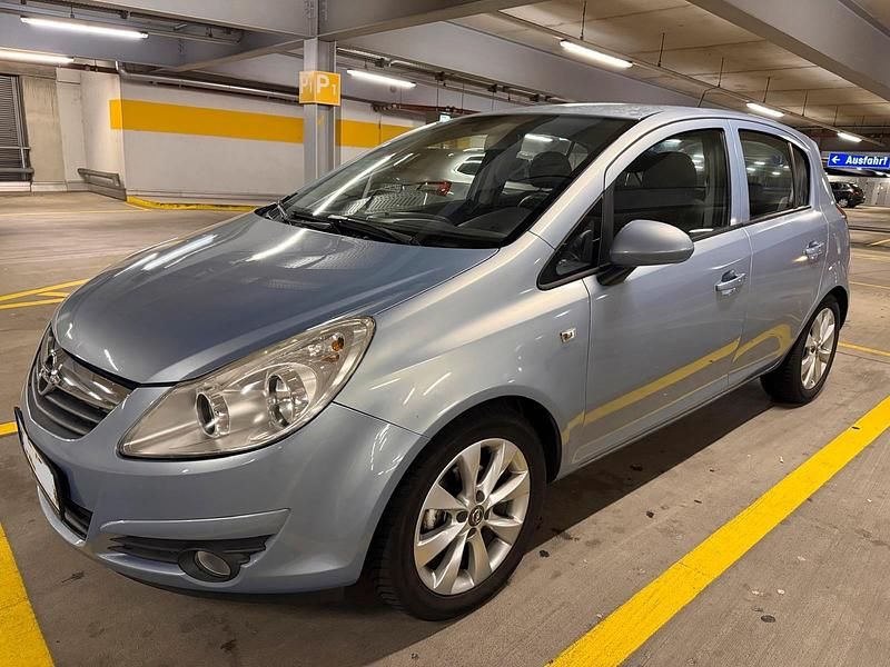 Blau Gebraucht 2009 Opel Corsa Innovation Kleinwagen | 1.900 € (Guter Preis) - Bild 1/4