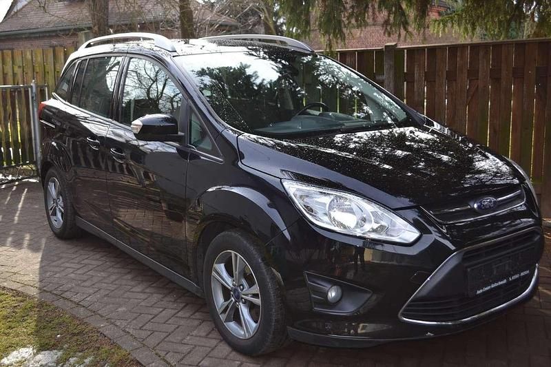 Gebraucht Ford Grand C-Max SYNC Edition 125 PS (91 kW) 2014 Pantherschwarz metallic Van / Kleinbus