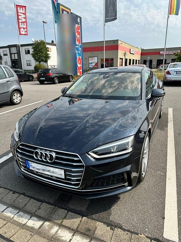 Blau Gebraucht 2017 Audi A5 S-Line Coupé | 22.000 € (Fairer Preis) - Bild 1/4