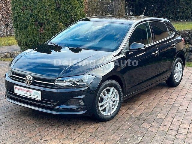 Gebraucht VW Polo Comfortline 95 PS (69 kW) 2021 Schwarz Kleinwagen