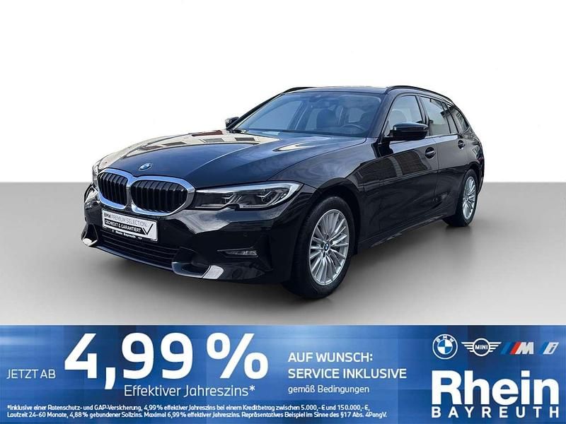 Gebraucht BMW 330e Sport Line 292 PS (214 kW) 2021 Schwarz ii uni Kombi