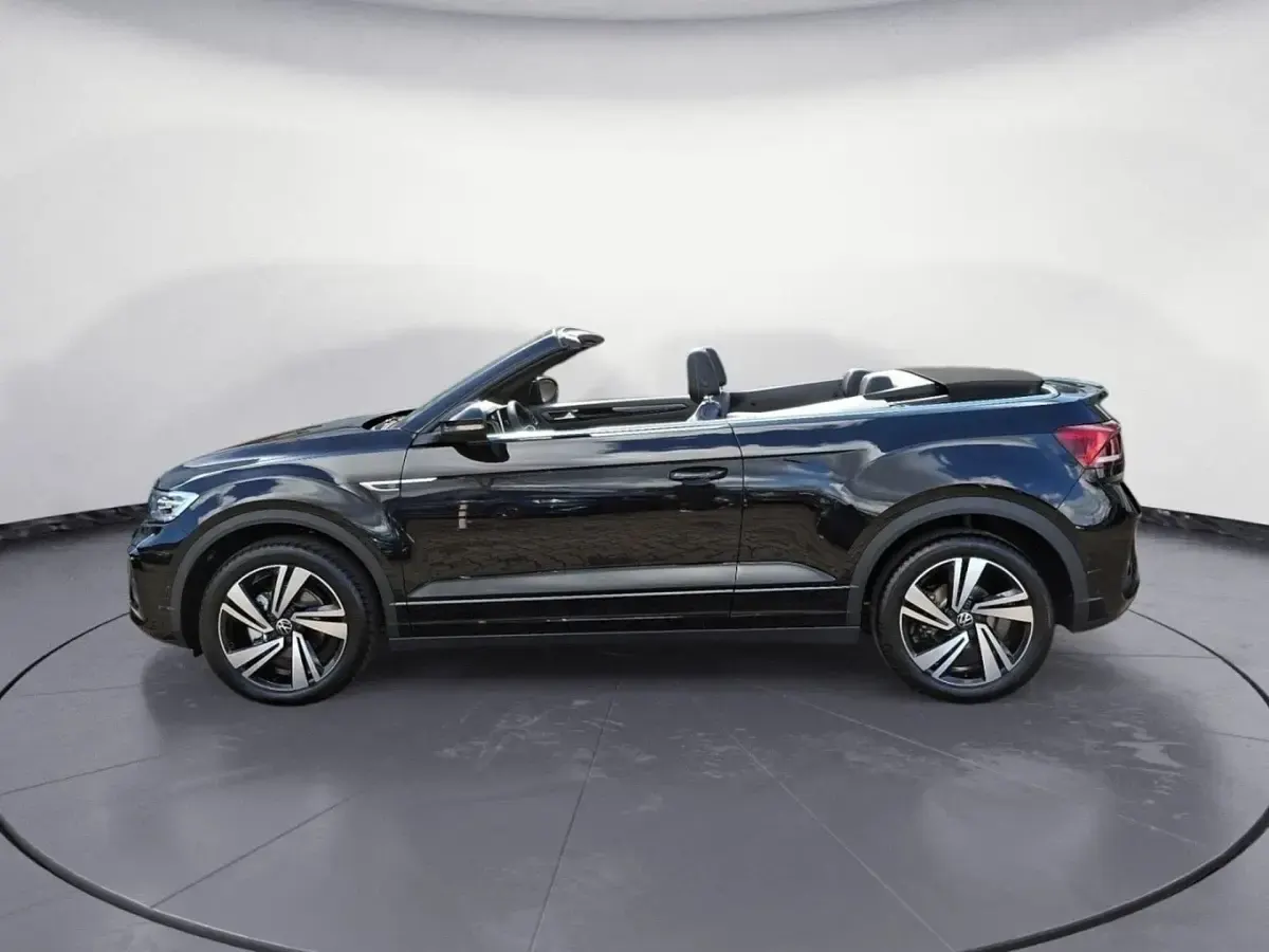 Neu VW T-Roc Cabriolet R-line 150 PS (110 kW) 2025 Schwarz Cabrio