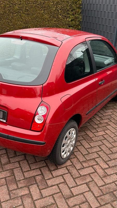 Gebraucht Nissan Micra 65 PS (47 kW) 2008 Rot Kleinwagen