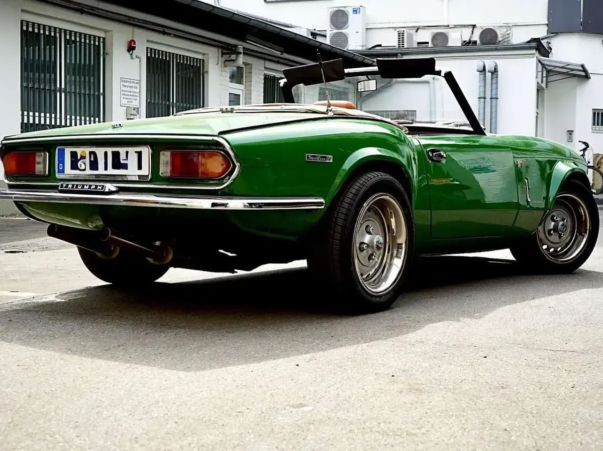 Gebraucht Triumph Spitfire 69 PS (50 kW) 1973 Grün Cabrio