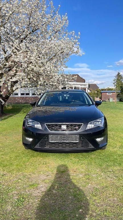 Usata Seat Leon FR 150 CV (110 kW) 2016 Nero Berlina