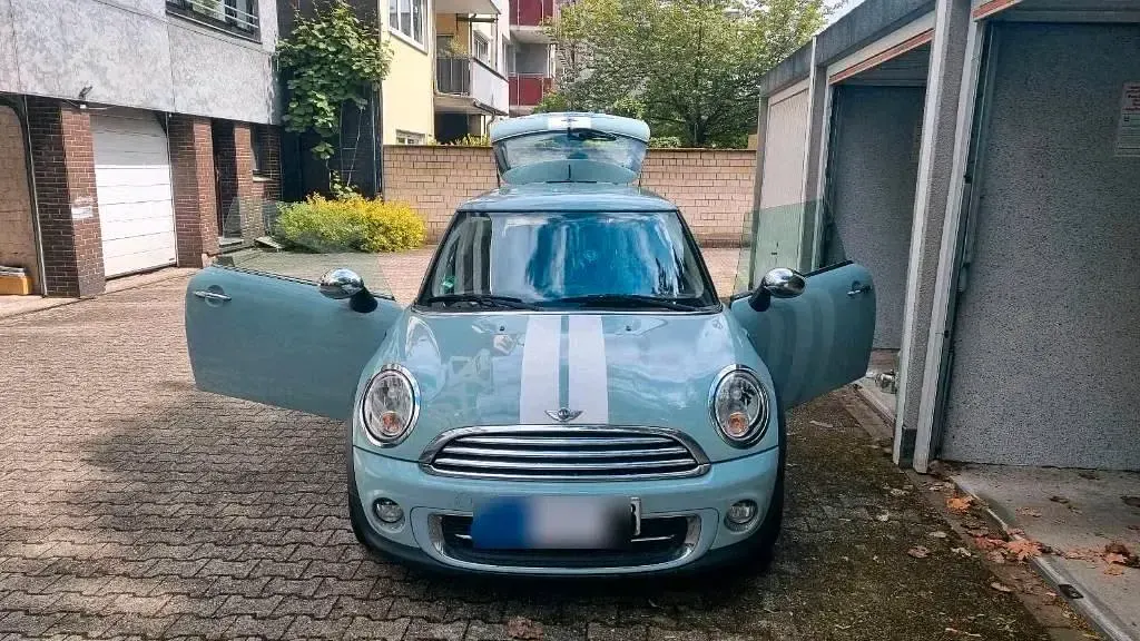 Gebraucht Mini Cooper 98 PS (72 kW) 2011 Blau Kleinwagen