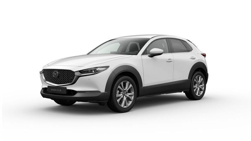 Weiß Neu 2025 Mazda CX-30 Exclusive SUV | 32.570 € - Bild 1/4