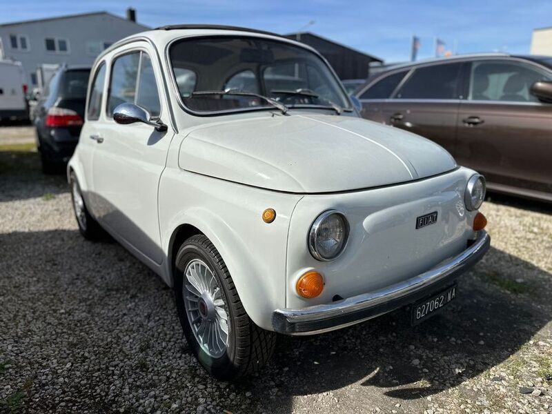 Weiß Gebraucht 1970 Fiat 500 Basis Kleinwagen | 6.900 € - Bild 1/4