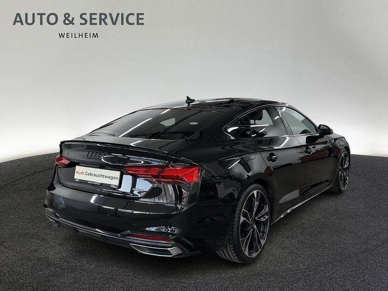 Gebraucht Audi A5 Sportback S-Line 286 PS (210 kW) 2022 Mythosschwarz metallic Kleinwagen