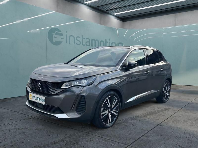 Grau Gebraucht 2021 Peugeot 3008 Van / Kleinbus | 32.499 € (Teuer) - Bild 1/4