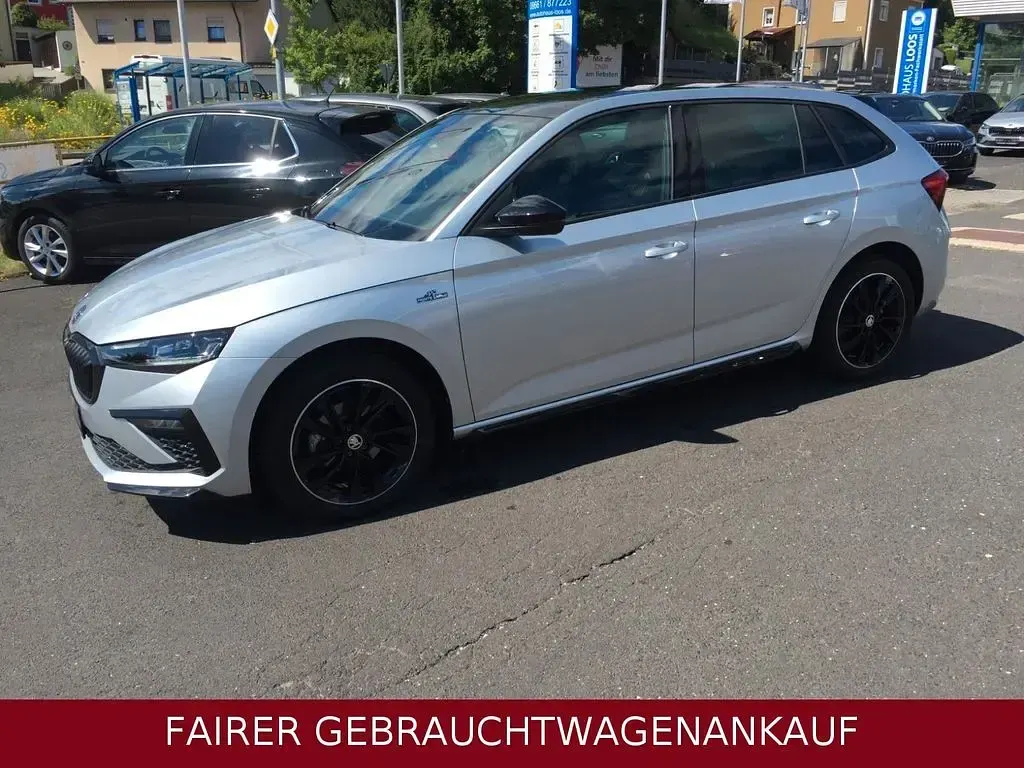 Gebraucht Skoda Scala Monte Carlo 150 PS (110 kW) 2025 Silber Kleinwagen