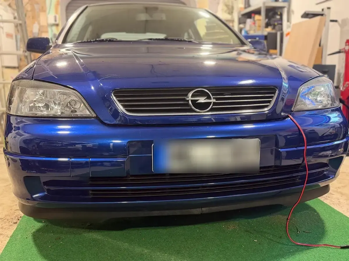 Gebraucht Opel Astra 103 PS (75 kW) 2003 Blau Coupé