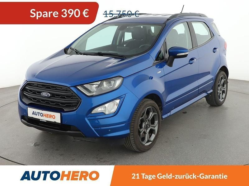 Blau Gebraucht 2020 Ford Ecosport ST-Line SUV | 15.360 € (Fairer Preis) - Bild 1/3