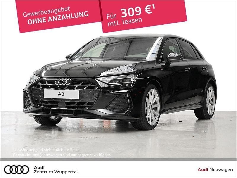 Neu Audi A3 S-Line 150 PS (110 kW) 2026 Mythosschwarz metallic Limousine