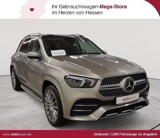 Mojavesilber metallic Gebraucht 2021 Mercedes GLE350e Exclusive SUV | 57.690 € (Superpreis) - Bild 1/4