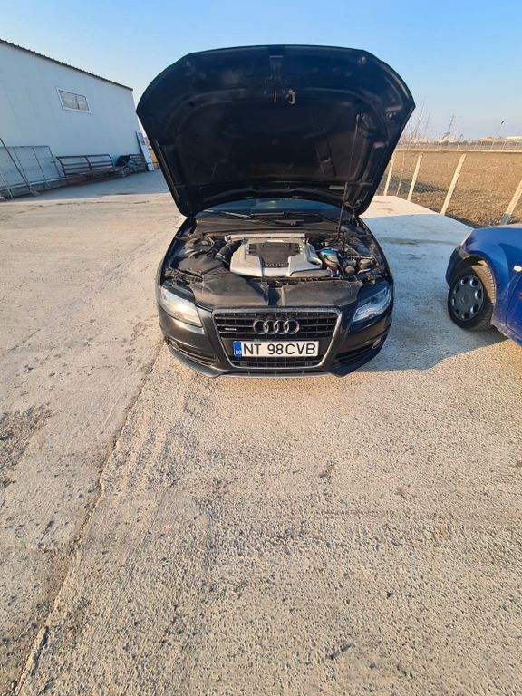 Schwarz Gebraucht 2009 Audi A4 S-Line Limousine | 8.999 € (Etwas zu teuer) - Bild 1/4