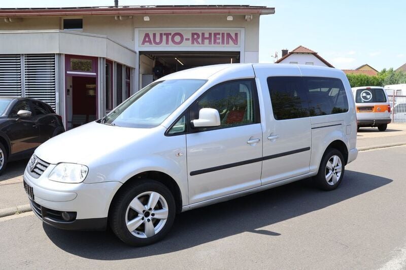 Silber Gebraucht 2009 VW Caddy Maxi Life Life Van / Kleinbus | 7.980 € (Fairer Preis) - Bild 1/4