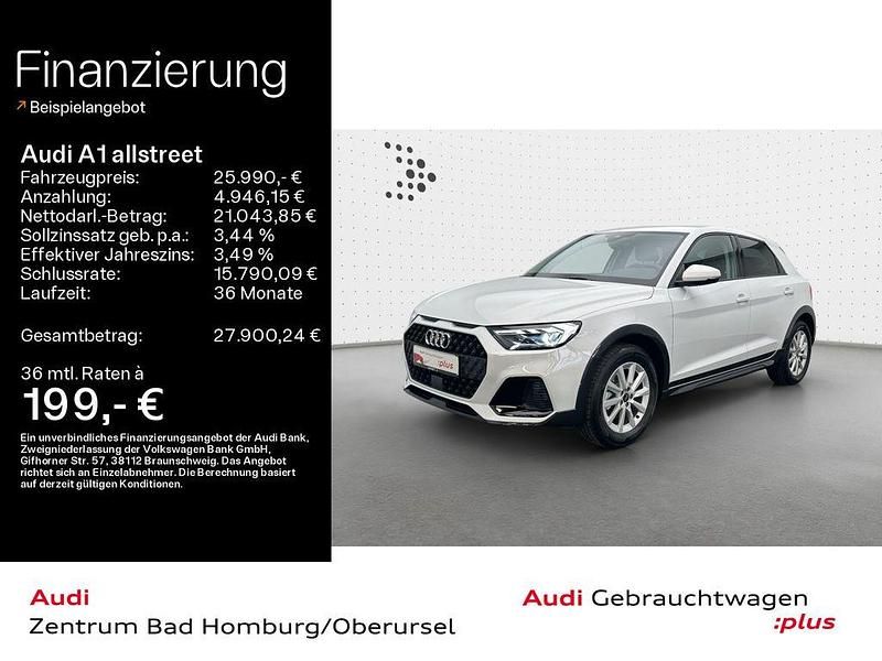 Gebraucht Audi A1 S-Line 116 PS (85 kW) 2025 Gletscherweiß metallic Limousine