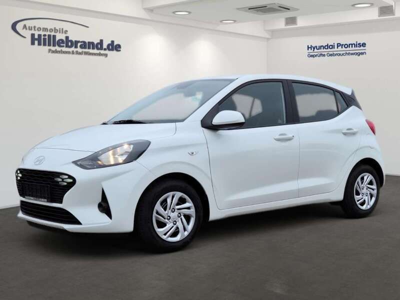 Weiss Gebraucht 2024 Hyundai i10 Select Kleinwagen | 15.990 € (Fairer Preis) - Bild 1/4