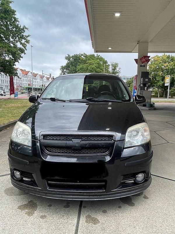 Schwarz Gebraucht 2009 Chevrolet Aveo Limousine | 1.950 € (Fairer Preis) - Bild 1/4
