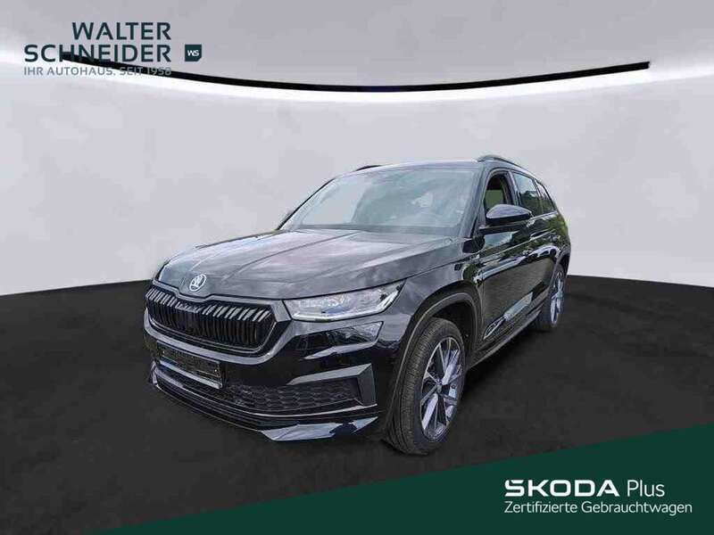 Schwarzmagic perleffekt Gebraucht 2022 Skoda Kodiaq SportLine SUV | 33.850 € (Fairer Preis) - Bild 1/2