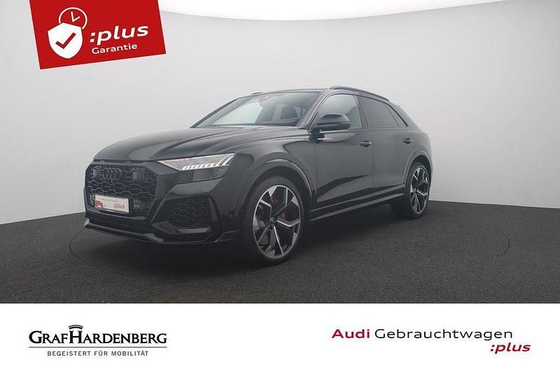 Mythosschwarz metallic Gebraucht 2022 Audi RS Q8 Ambiente SUV | 91.980 € (Superpreis) - Bild 1/4