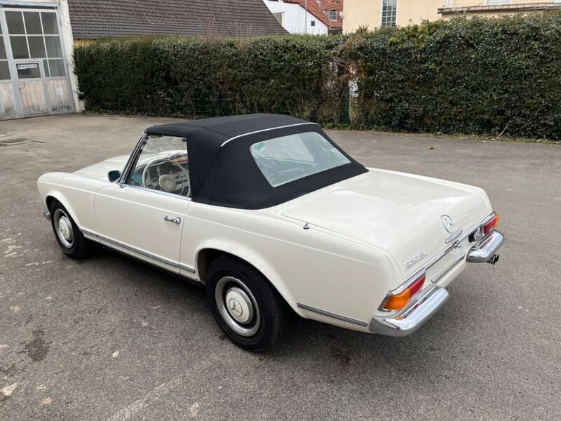 Gebraucht Mercedes 230 150 PS (110 kW) 1964 Weiß Cabrio