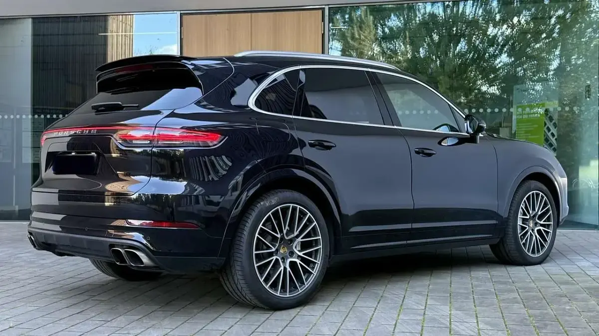 Gebraucht Porsche Cayenne Turbo 549 PS (403 kW) 2018 Schwarz SUV