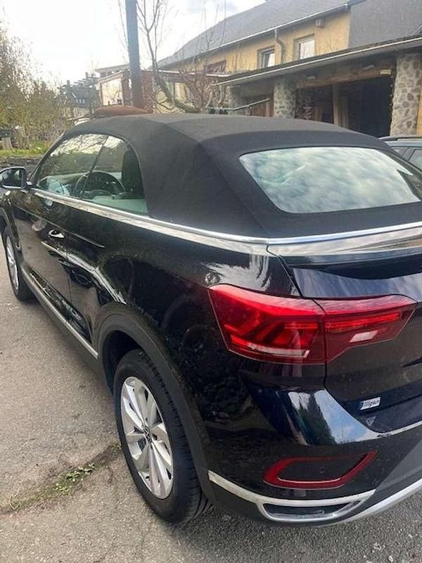 Gebraucht VW T-Roc Cabriolet Style 110 PS (80 kW) 2024 Schwarz Cabrio