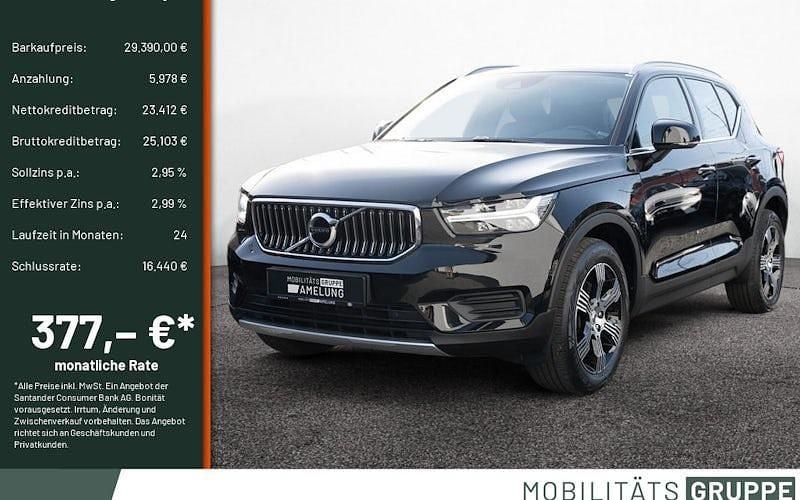 Schwarz Gebraucht 2021 Volvo XC40 Inscription SUV | 29.390 € (Fairer Preis) - Bild 1/4