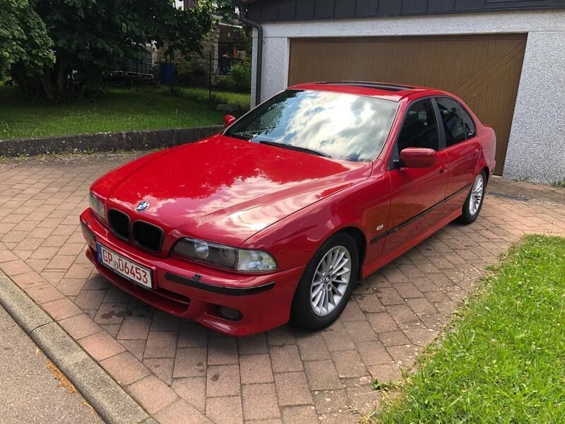 Rot Gebraucht 1999 BMW 528 M Sport Limousine | 14.999 € - Bild 1/4