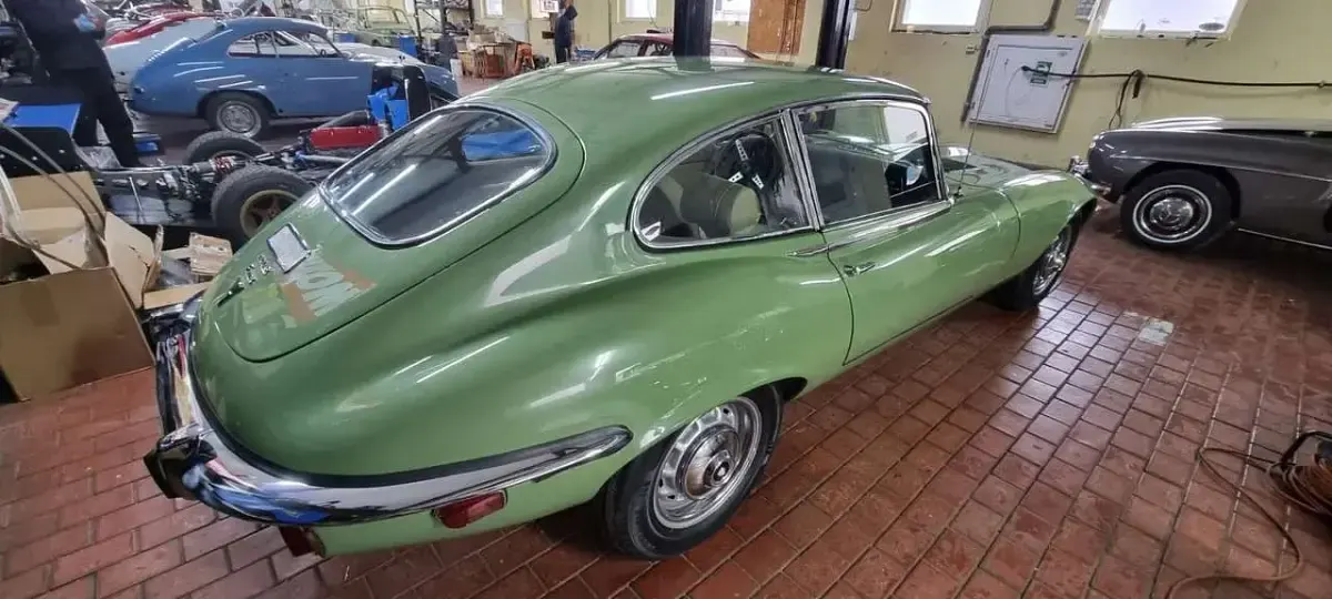 Gebraucht Jaguar E-Type 276 PS (202 kW) 1971 Grün Coupé