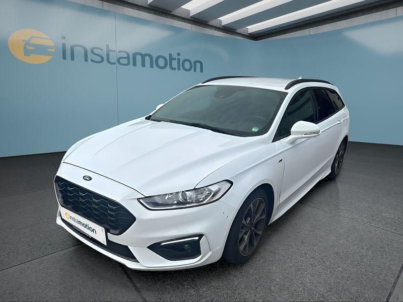 Weiß Gebraucht 2020 Ford Mondeo ST-Line Kombi | 20.599 € (Teuer) - Bild 1/4