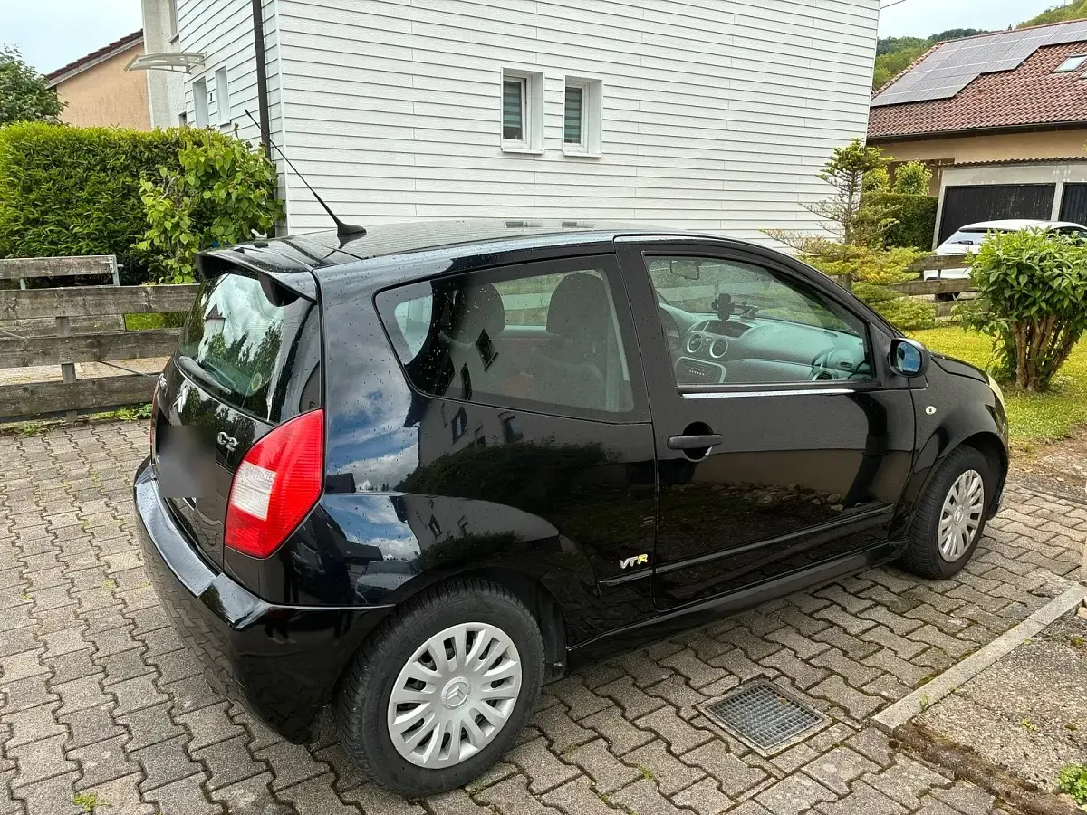 Gebraucht Citroën C2 60 PS (44 kW) 2005 Schwarz Kleinwagen