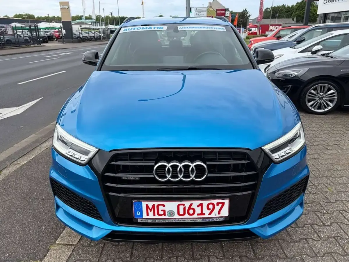 Gebraucht Audi Q3 S-Line 184 PS (135 kW) 2018 Blau SUV