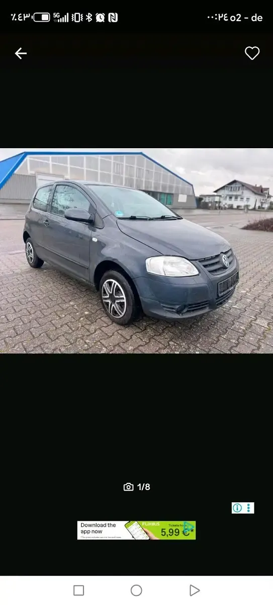Brugt VW Fox 75 HK (55 kW) 2008 Sort Hatchback