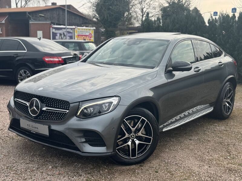 Grau Gebraucht 2017 Mercedes GLC350 AMG line Limousine | 28.999 € (Fairer Preis) - Bild 1/4