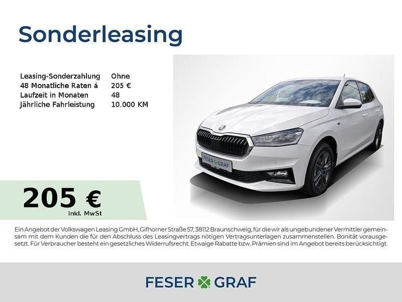 Candy weiss Neu 2025 Skoda Fabia Tour Limousine | 23.990 € (Fairer Preis) - Bild 1/4