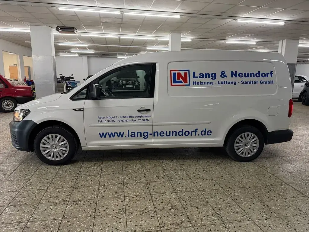 Gebraucht VW Caddy 102 PS (75 kW) 2016 Weiß Van / Kleinbus