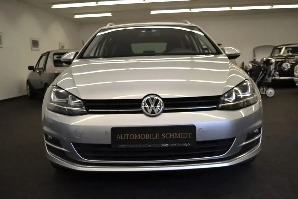 Gebraucht VW Golf VII LOUNGE 110 PS (80 kW) 2015 Silber Kombi
