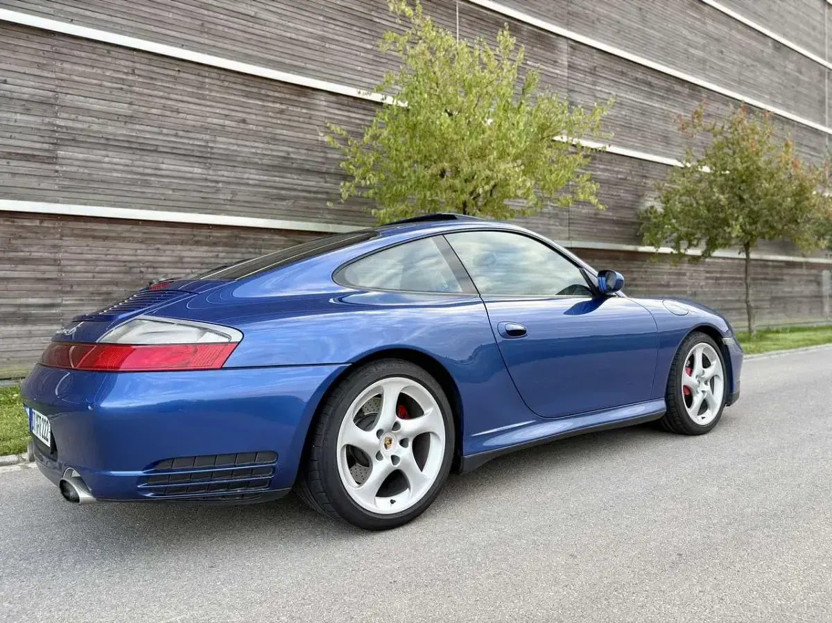 Gebraucht Porsche 911 Carrera 4S 320 PS (235 kW) 2004 Blau Coupé