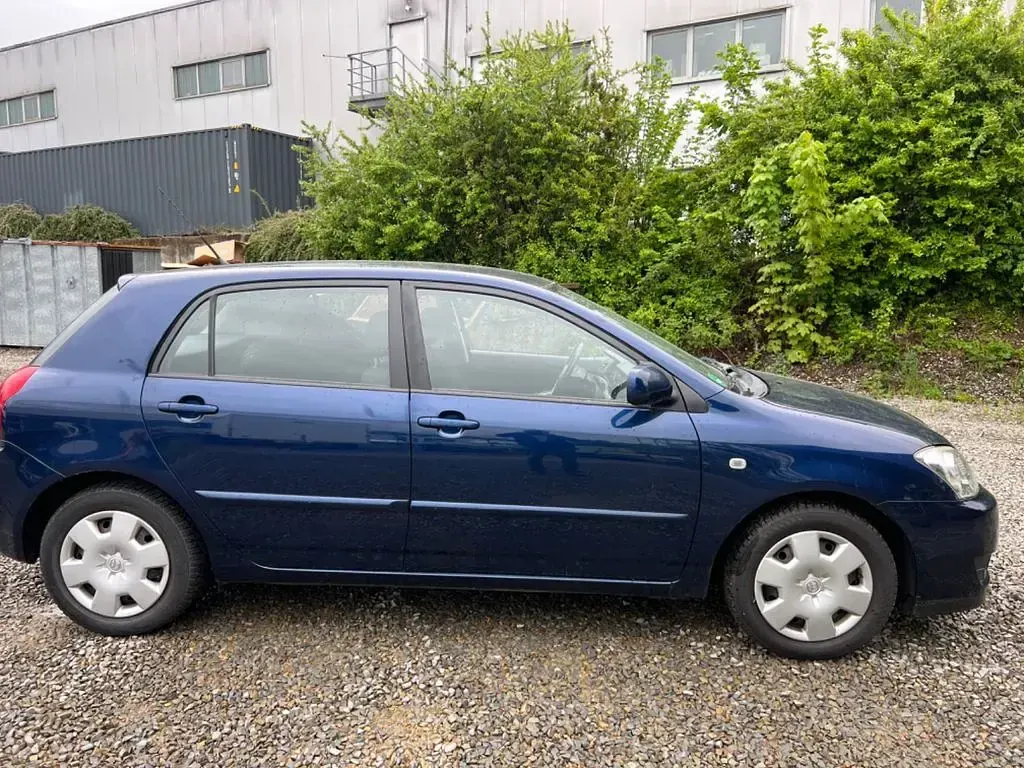 Gebraucht Toyota Corolla Sol 97 PS (71 kW) 2006 Blau Limousine
