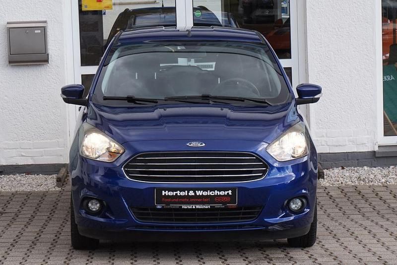 Gebraucht Ford Ka Plus Cool & Sound Edition 86 PS (63 kW) 2017 Blau Kleinwagen