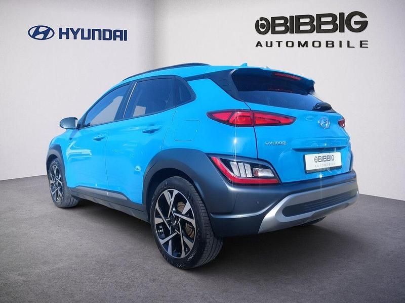 Gebraucht Hyundai Kona Prime 199 PS (146 kW) 2023 Blau SUV