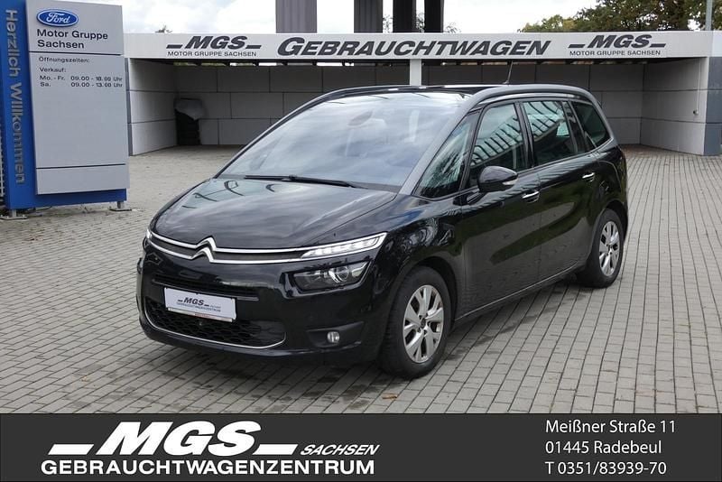 Schwarz Gebraucht 2014 Citroën Grand C4 Picasso Intensive Van / Kleinbus | 7.500 € (Teuer) - Bild 1/4