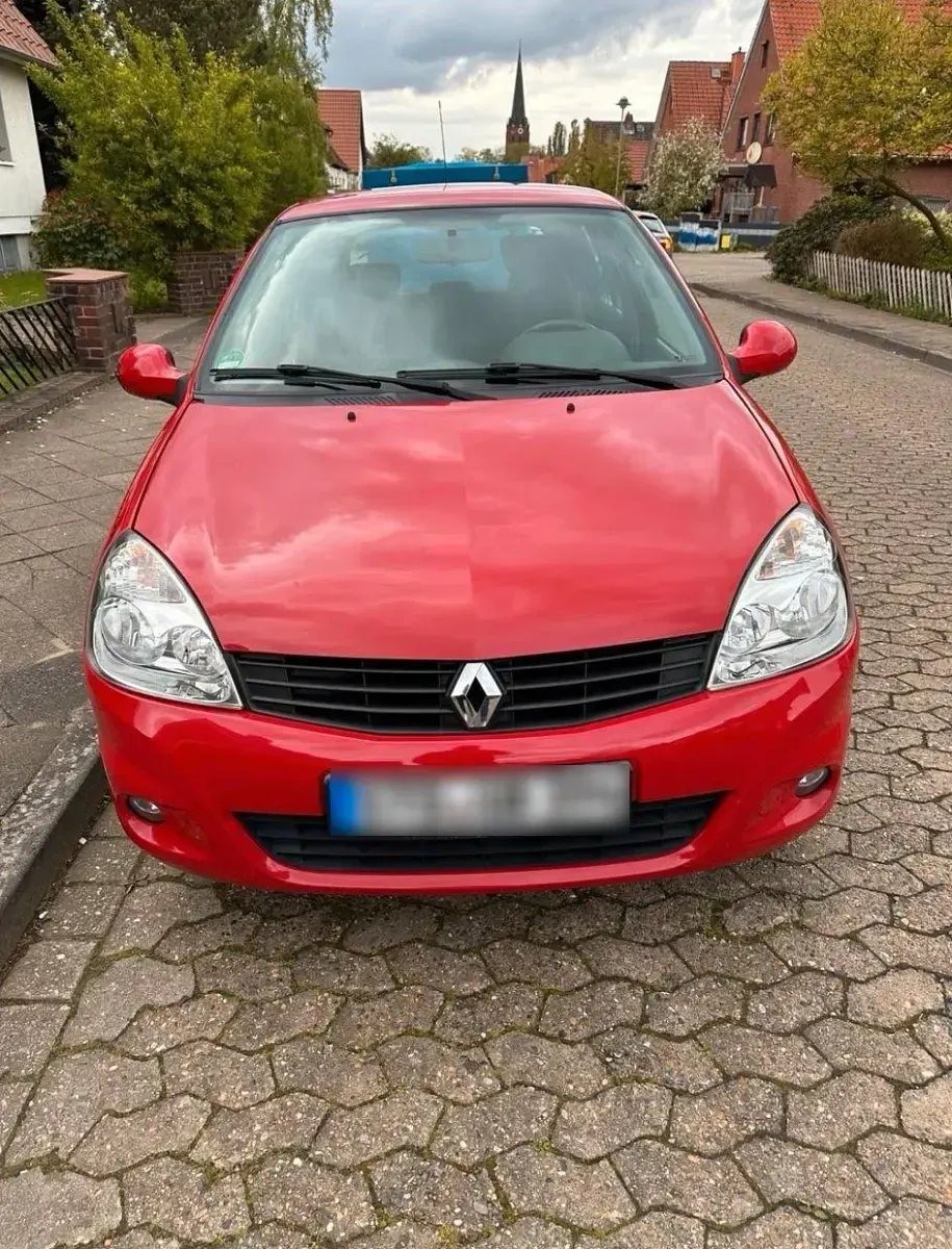 Gebraucht Renault Clio II 75 PS (55 kW) 2009 Rot Kleinwagen