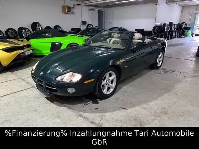 Gebraucht Jaguar XK8 340 PS (250 kW) 2001 Grün Cabrio