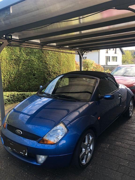 Blau Gebraucht 2004 Ford StreetKa Cabrio | 4.950 € - Bild 1/4